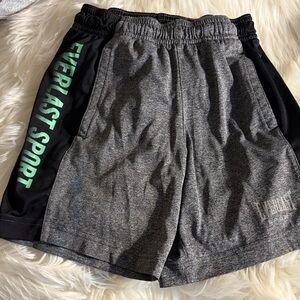 Everlast Gray and Black Athletic Shorts